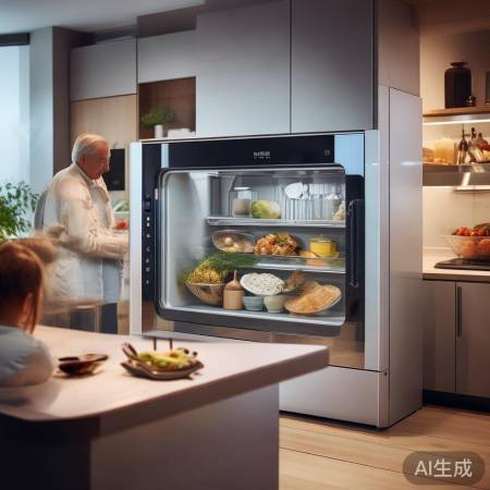 “华帝消毒柜：大容量易操作”