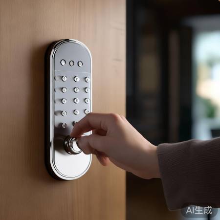 指纹或密码开门