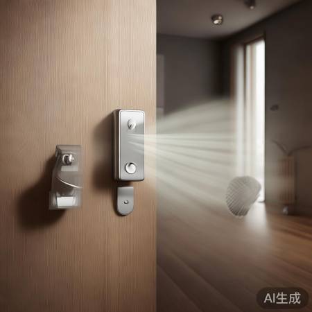 指纹锁旁放散热物品降温