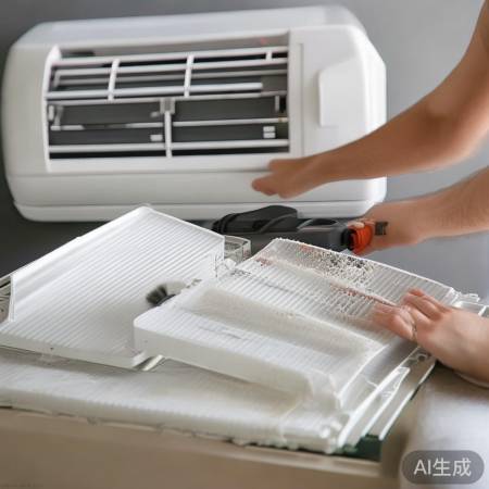 空调滤网自己清洁