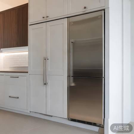 冰箱嵌入柜，美观又协调
