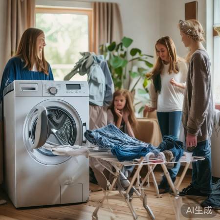 洗衣机烘干耗电吗?