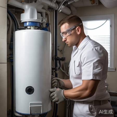 固定热水器完成