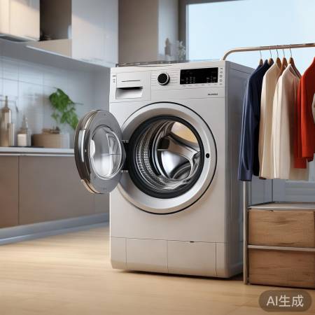 卡萨帝洗衣机，晾晒轻松！