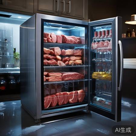 红酒柜湿度高,肉类存隐患