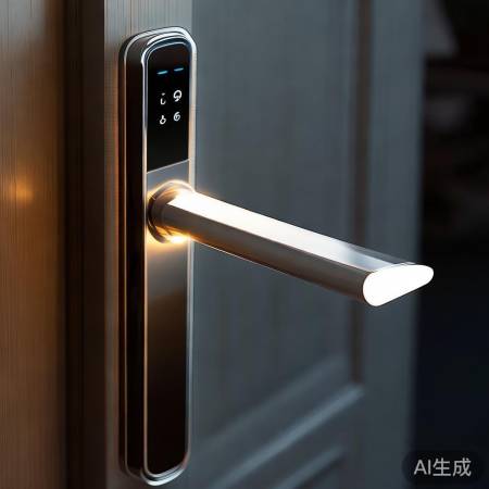 智能锁拉手，温馨贴心夜灯
