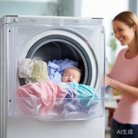 宝宝洗衣机罩,保护衣物洁净