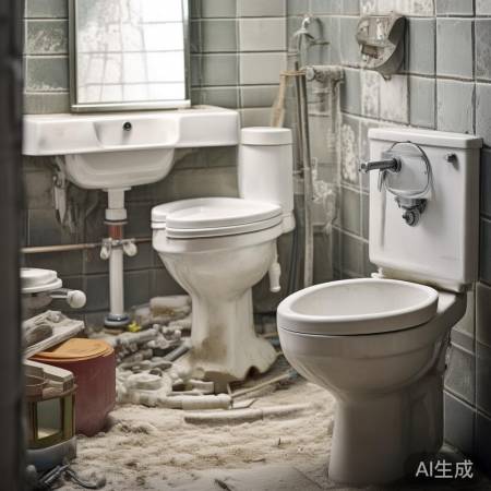 洗衣机换洁具,先拆旧再准备