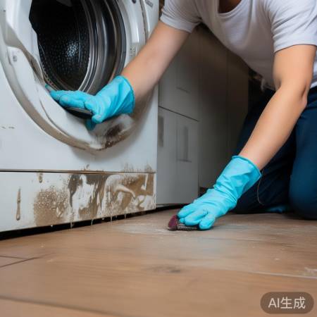 洗衣机下脏物清洗方法