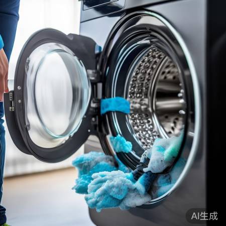 轻松洗洗衣机,戴手套防刺激