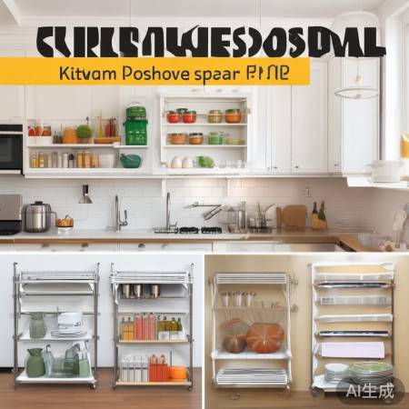 燃气灶收纳架种类多,选合适款。