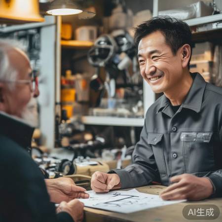 维修师傅态度好