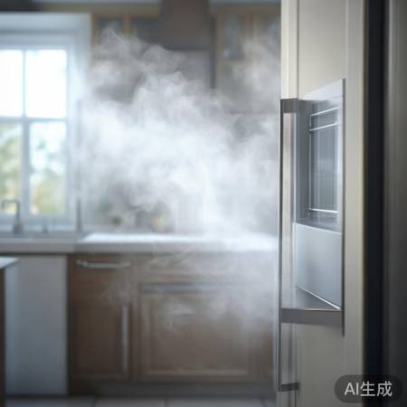 冰箱门关，静置通风