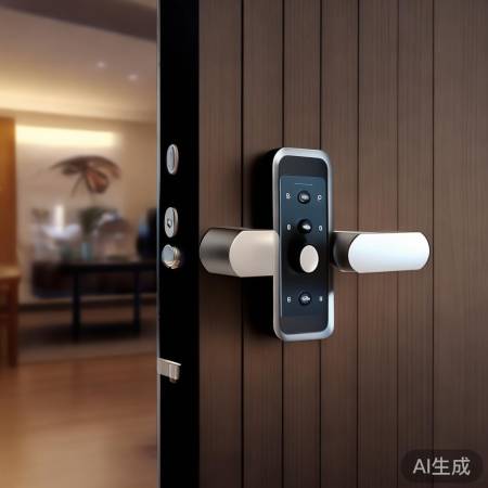 海尔智能锁,手机开锁更安全