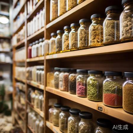 “选不透光容器储中药”