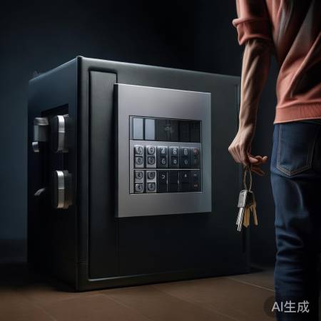 保险柜延时锁定,备用钥匙解锁