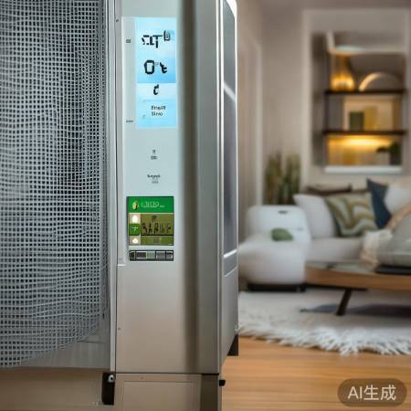 高能效空气能采暖,省电静音