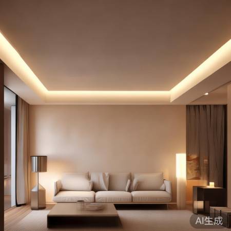 无主灯吊顶，时尚多变搭配