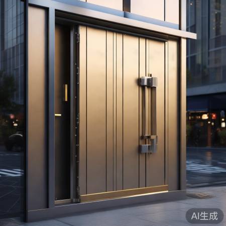 防盗门:超市安全之盾