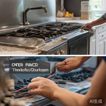 油烟机电容线头故障,需检修。