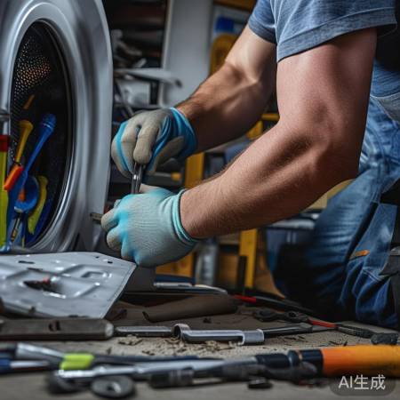 更换洗衣机拉绳步骤