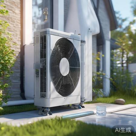 空气能热水器,吸热加热水