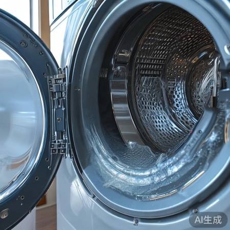 “定期清洗洗衣机,防堵塞传感器