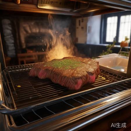 烤牛排,时间自定