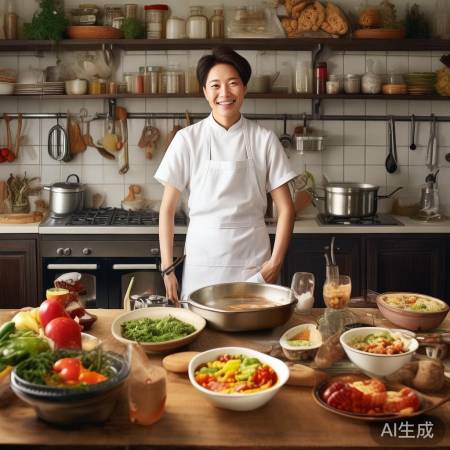 点赞转发,厨房达人!