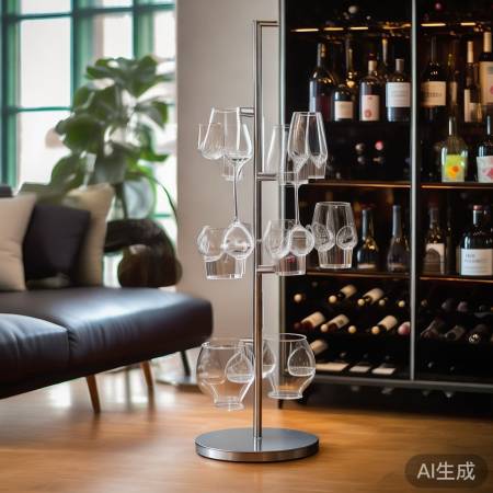 红酒架酒柜搭配,家居亮点