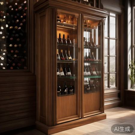 展示柜不宜过大,保持平衡