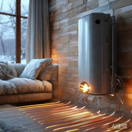 冬日温暖壁挂炉供暖