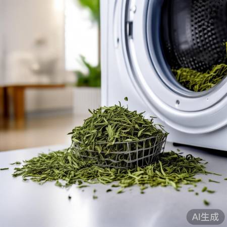 “茶叶除洗衣机异味”