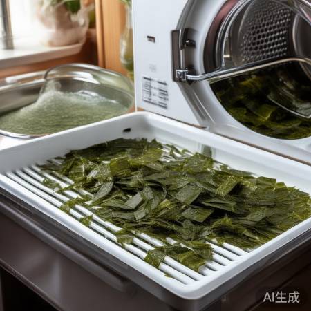 洗海苔后,排净洗衣机水