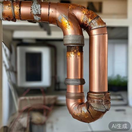 铜管易老化，影响空调安全