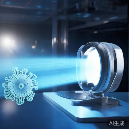 蓝光灯高效杀菌,细菌病毒无处遁