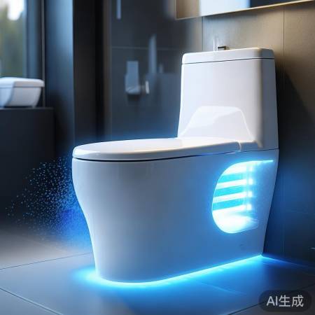 智能马桶自动除臭，卫生间清新宜