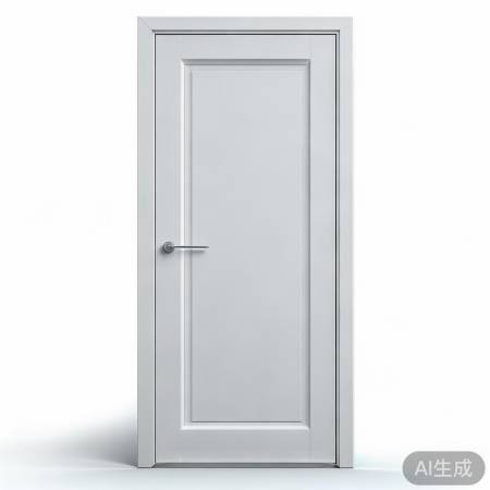 现代简约防盗门,冷色调清爽。