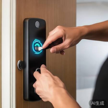 指纹锁换芯成功