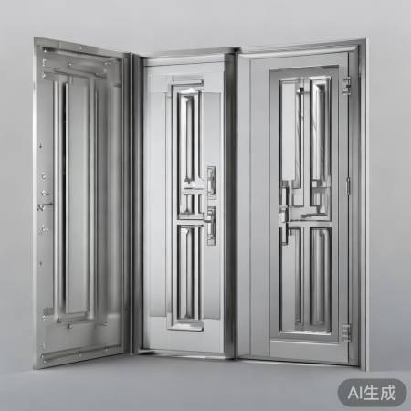 材质决定户外防盗门价格