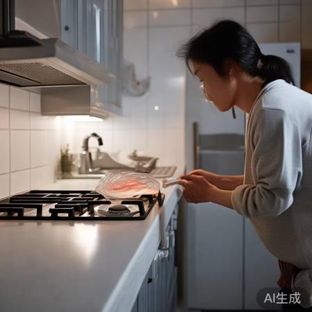 燃气灶外鼓隐患大，自查自纠保安