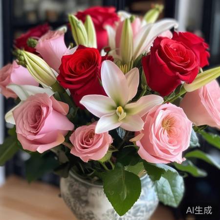 “红酒柜摆花,选花定位养护”