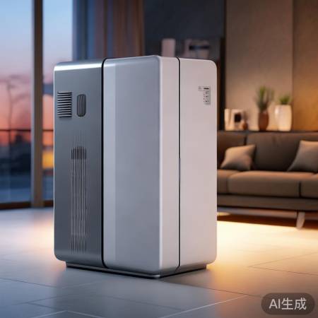 环保空调,简约亮丽风景