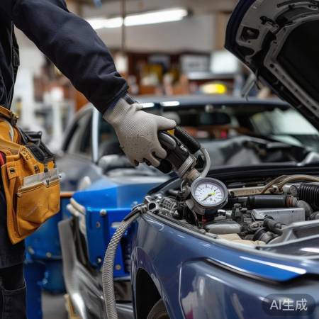 汽车空调真空操作教程