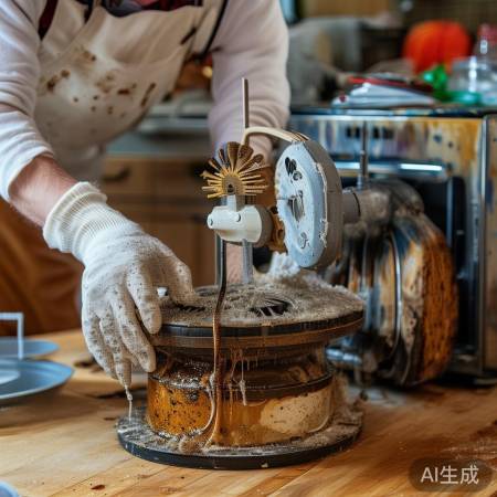清洗油烟机风轮