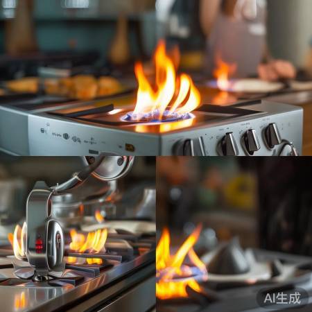 高效燃气灶,节能省时