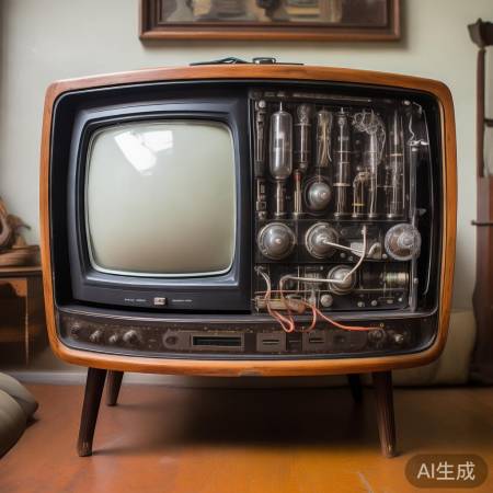 揭秘早期电视机内部结构：那些年的科技魅力