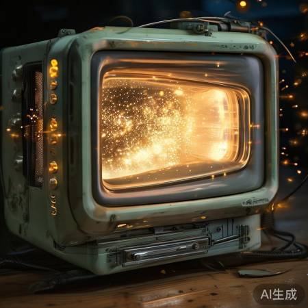 大显像管,电子束跳舞