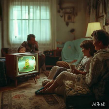 怀旧电视机,童年温馨回忆