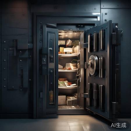 保险柜内部不设照明灯，增强安全